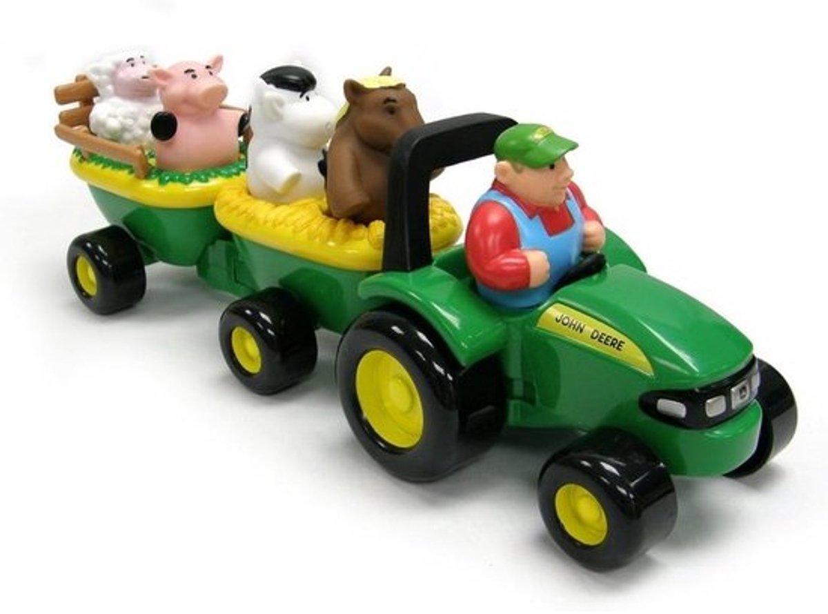 Hooiwagen met Dierengeluiden - Speelgoed voor Kinderen, Motorische Ontwikkeling, Cadeau voor Peuters