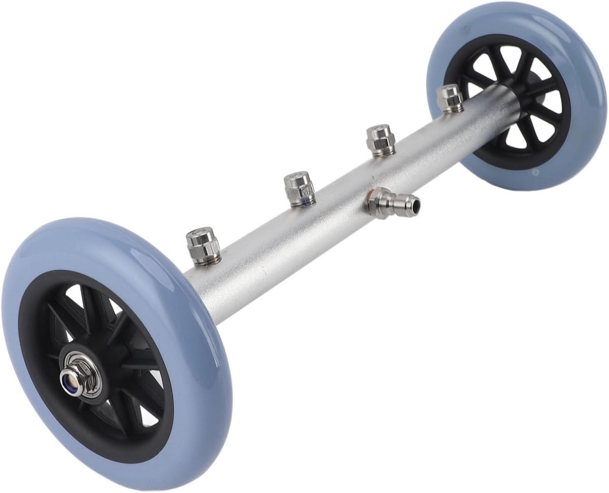 Dailygoods- Hogedrukreiniger 4000PSI - Onderstelreiniger - Waterbezem - Verlengstang - Roestvrijstalen mondstuk - Lichtgewicht en draagbaar