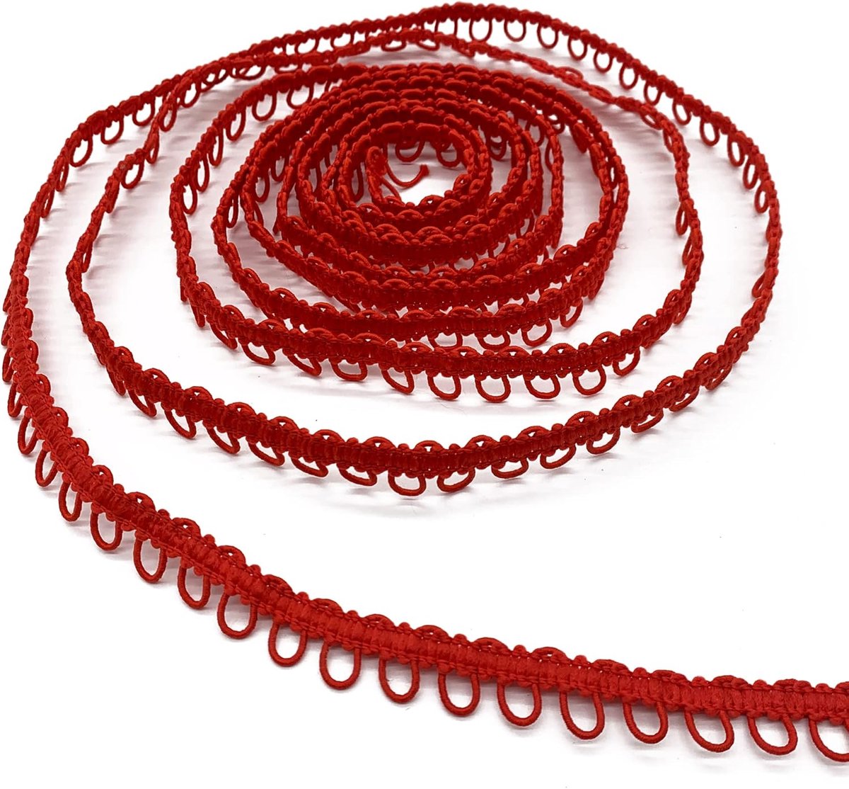 Dailygoods- Knoopsgat Touw 4,5 Meter - Elastisch - Kanten Decoratie - Bruidsjurken - Korsetten - Polyester Materiaal - Kledingdecoratie