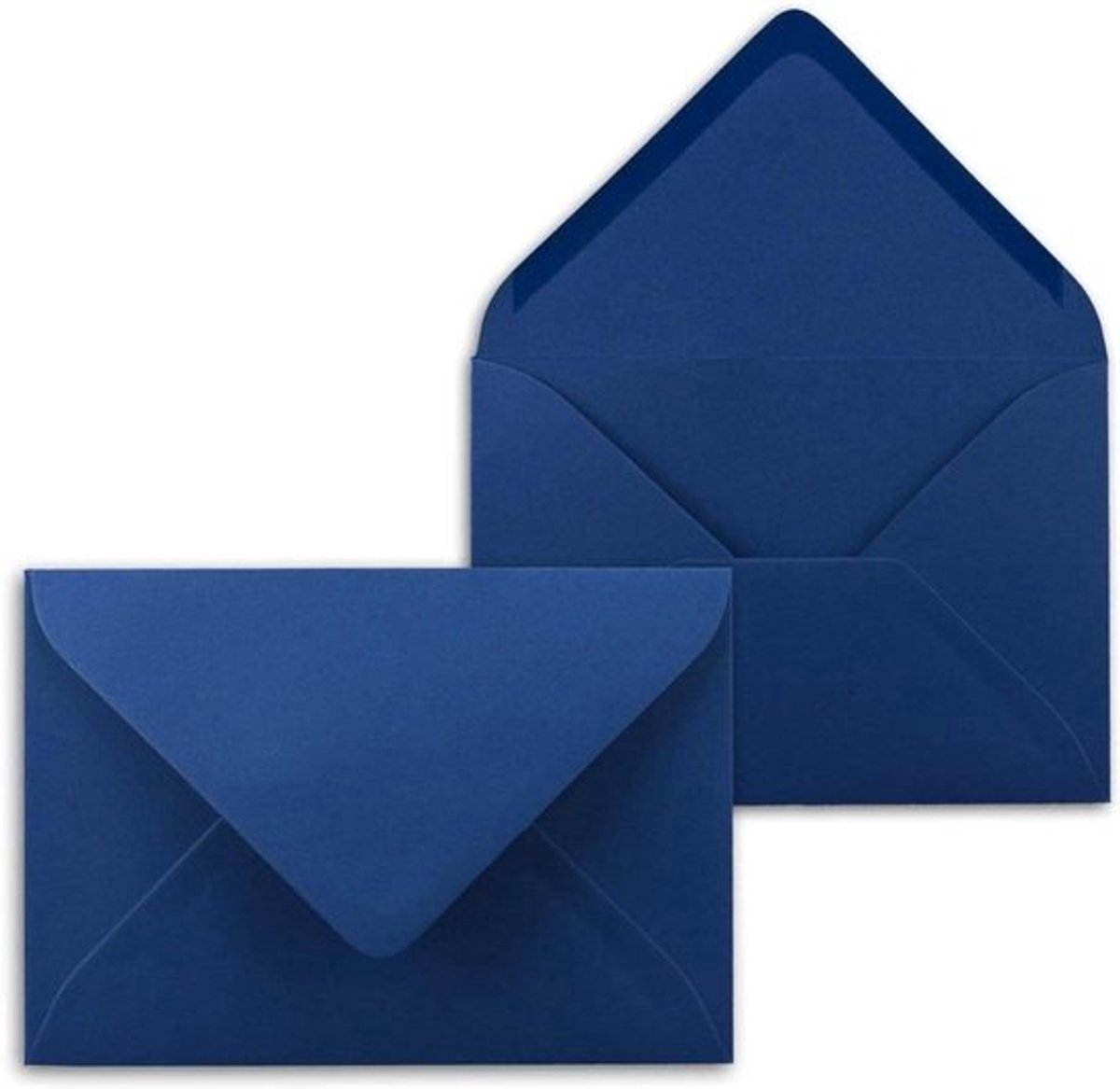 Enveloppen C5 - Nachtblauw papier - Kaarten versturen - Volledig gekleurd papier - 50 stuks - Nachtblauw