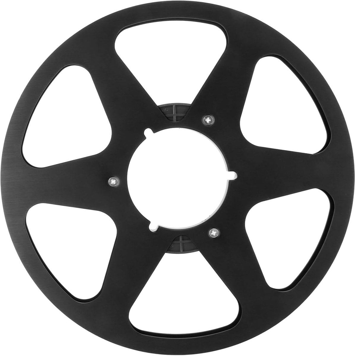 Dailygoods- Opnamespoel 10,5 Inch - Aluminium Geluidsopnamespoel - 6 Windweerstandsgaten - Compatibel met REVOX/STUDER - Roestvrijstalen Schroeven - B
