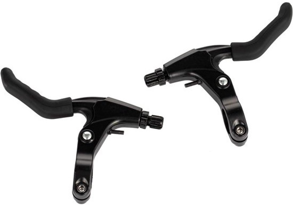 Fiets Remhendels - Remgreep Beschermers - Fietsen Comfort - Schokabsorberend - 75 x 14 mm - Zwart