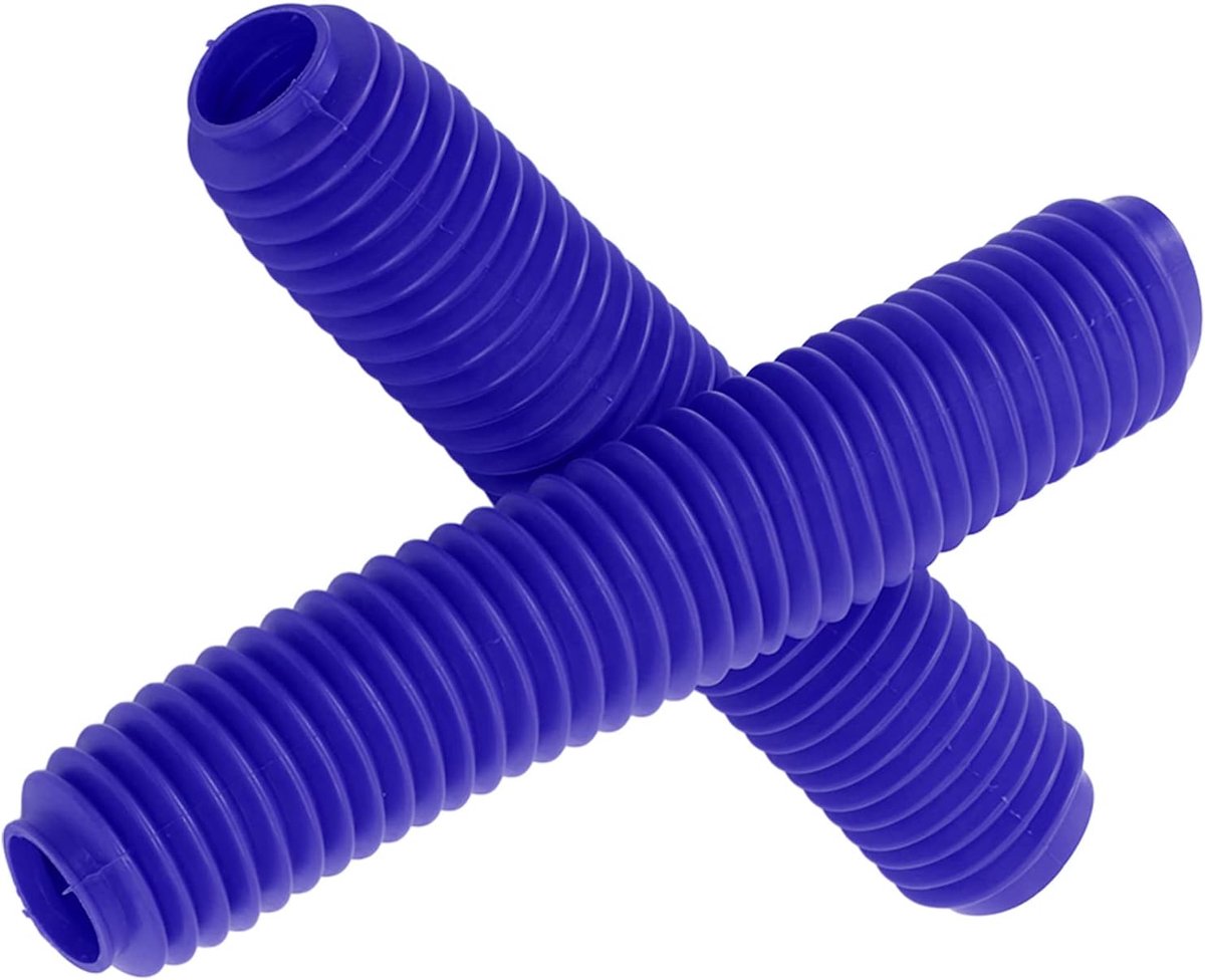Dailygoods- Voorvork Schoklaarzen Vervanging - Geschikt voor CR/YZ/KX Modellen - Hoogwaardig Rubber - Bescherming tegen Vuil/Dust - Totale Lengte 360m