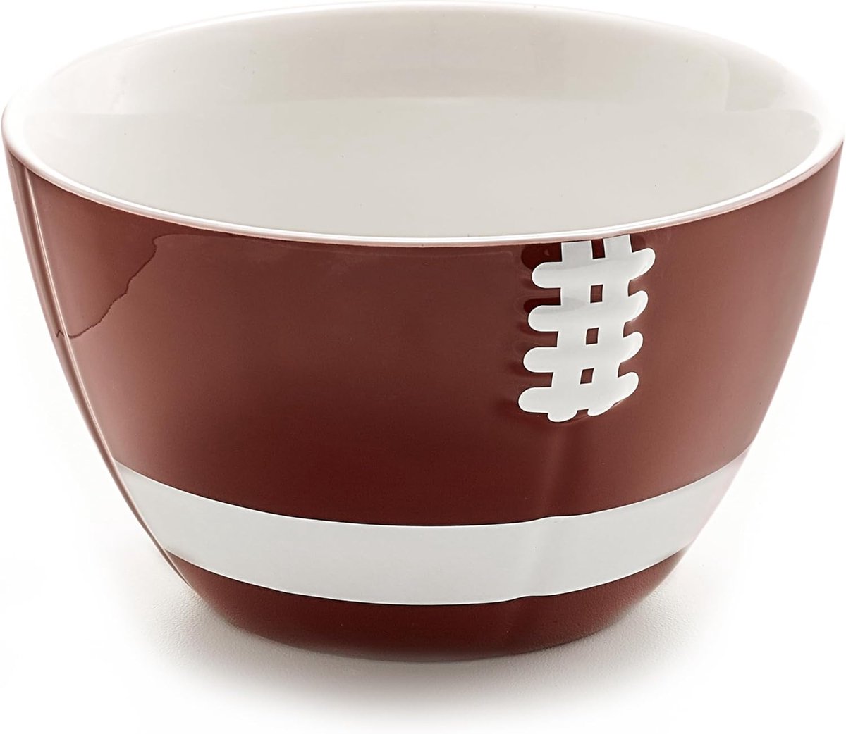 40YARDS American Football Mueslikom XXL | Keramiek | 900 ml | Naad 3D