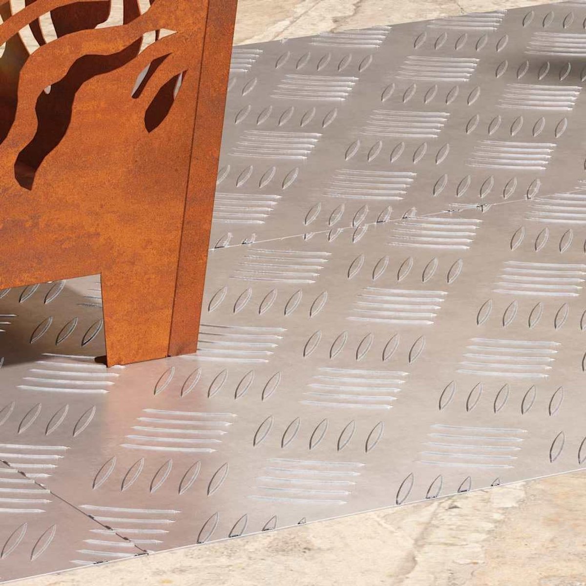 Trap Treden 4 Stuks 80x40 cm