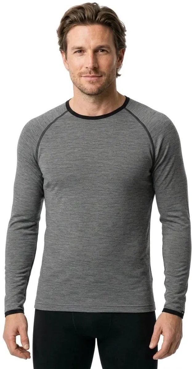 Loeffler Transtex Merino Lange Mouwen Basislaag Grijs 50 Man