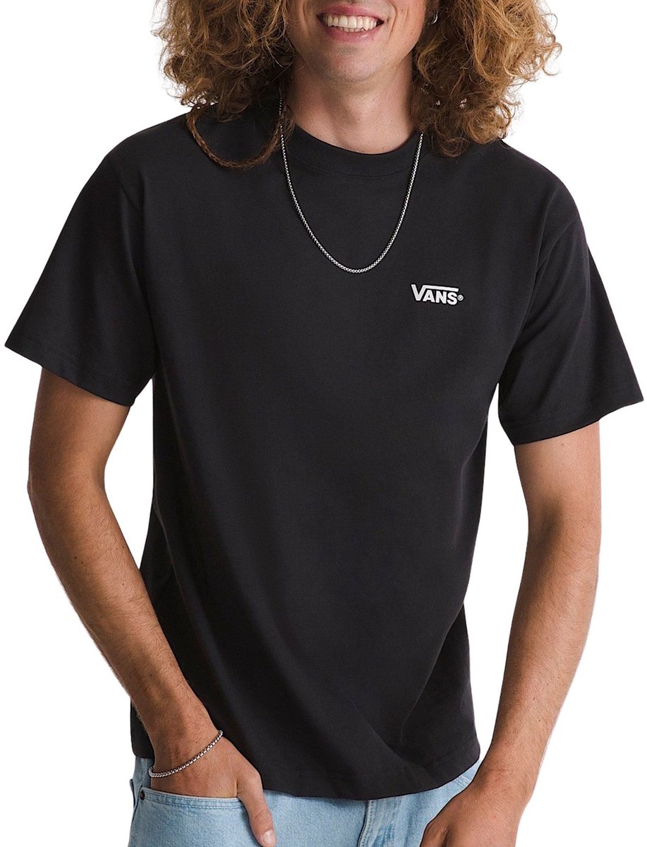 Vans New Left Chest SS Shirt Heren Zwart