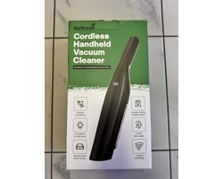 GoScrub® Kruimeldief – Draadloze Handstofzuiger – Krachtige Zuigkracht - Autostofzuiger – Compact & Lichtgewicht – Voor Auto, Bank en Huis