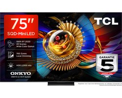 TCL 75Q7D Pro - 75 inch - 4K SQD-MiniLED - 2026 - Smart TV