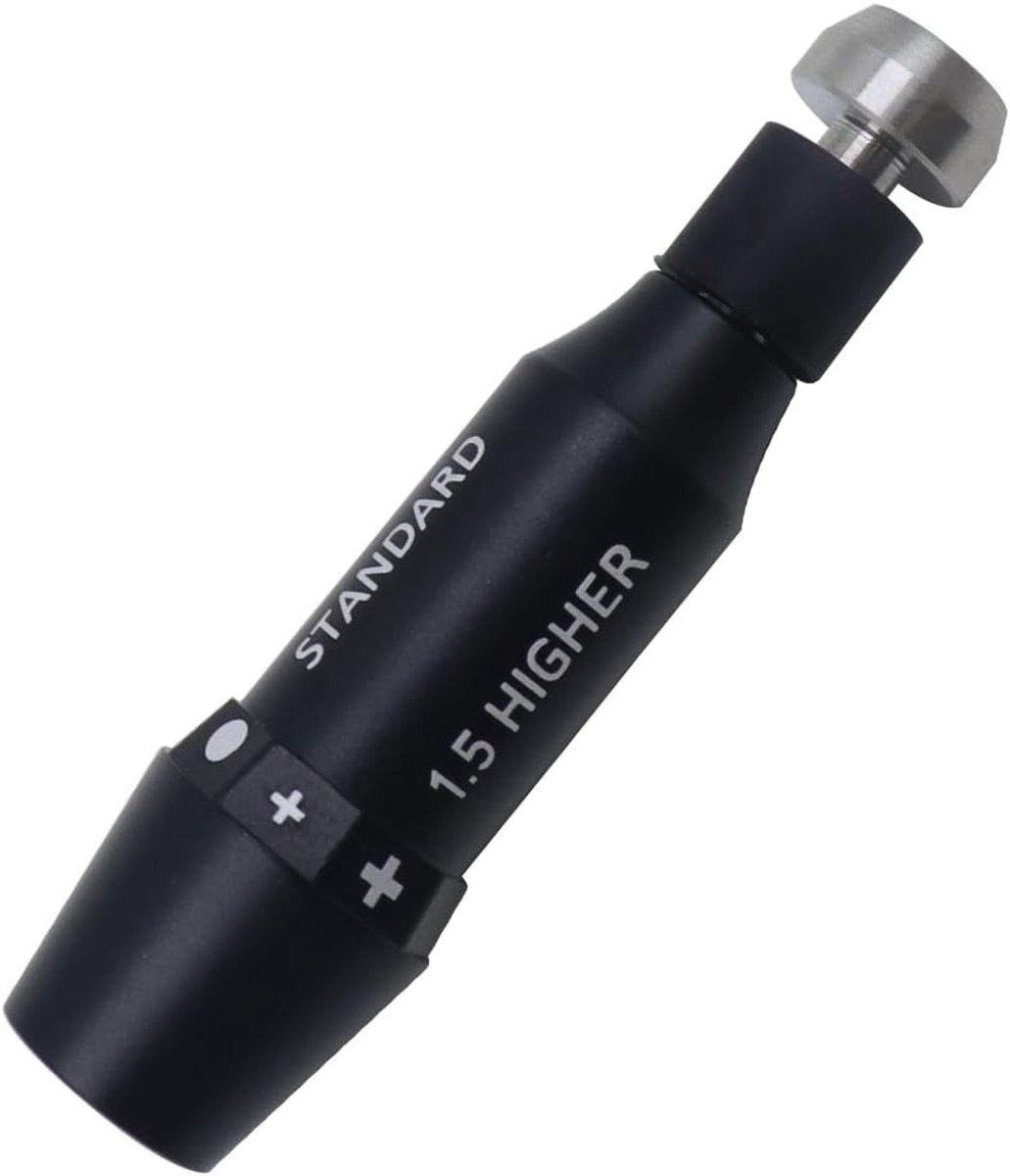 Rechthandige Golf Shaft Adapter voor GEN3-GEN6 Drivers en Fairway Woods - 0.335 inch tip, zwart, voor optimale prestaties en precisie