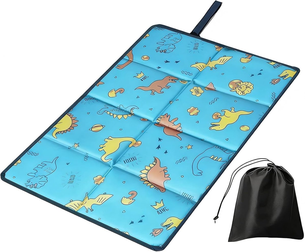 Opvouwbaar waterdicht zitkussen voor kinderen en volwassenen - Ideaal voor camping, picknick en outdoor activiteiten, draagbare isolerende zitmat voor extra comfort