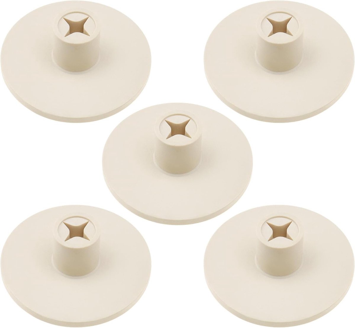 5 Stuks Golf Rubber Pad Holders - Golf Ball Rubber Tees 56x21mm voor Buiten en Binnen Golftraining, Ideaal voor Golfbanen en Slagmatten