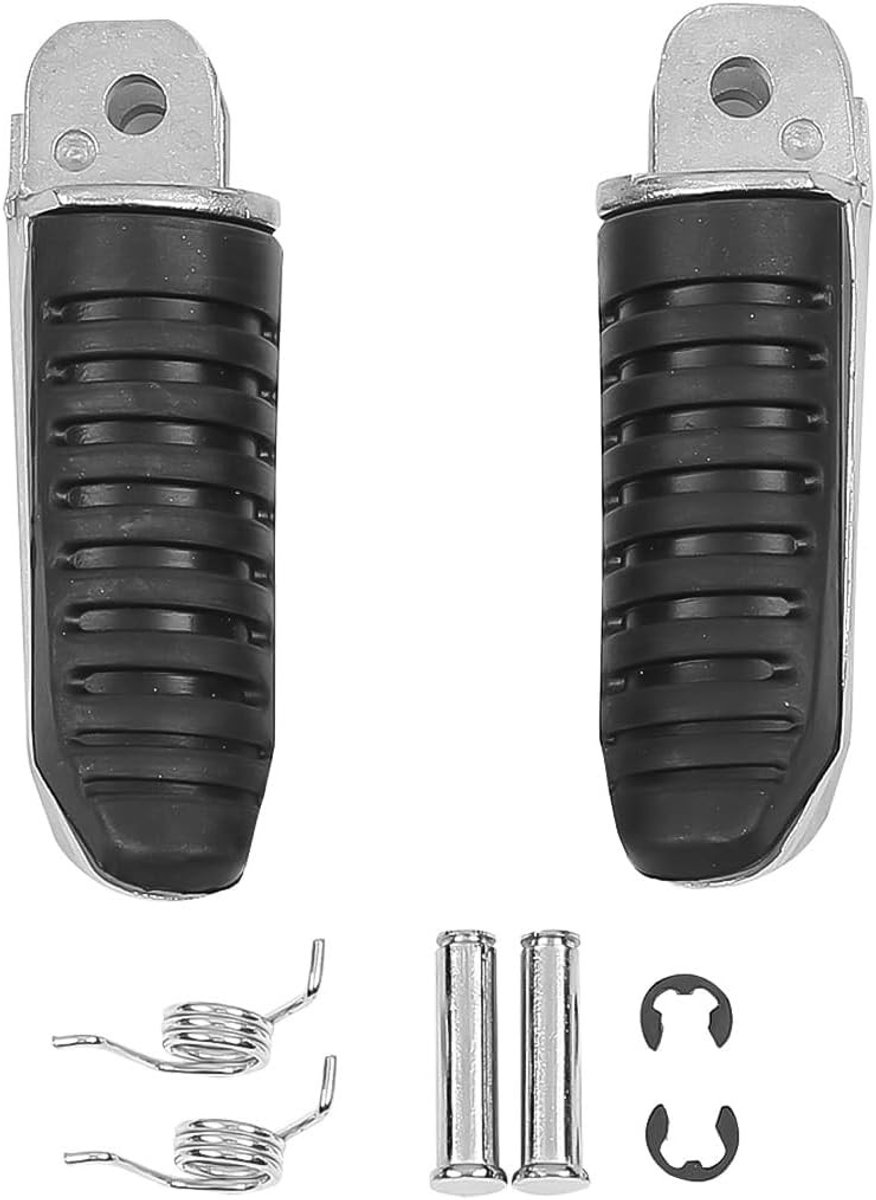 Voetsteunen set geschikt voor Suzuki GSF400, GSX400, GSF1200, BANDIT1200, GSF600, BANDIT600, GSXR1100, RF600 en RF900 voor optimaal rijcomfort en veiligheid