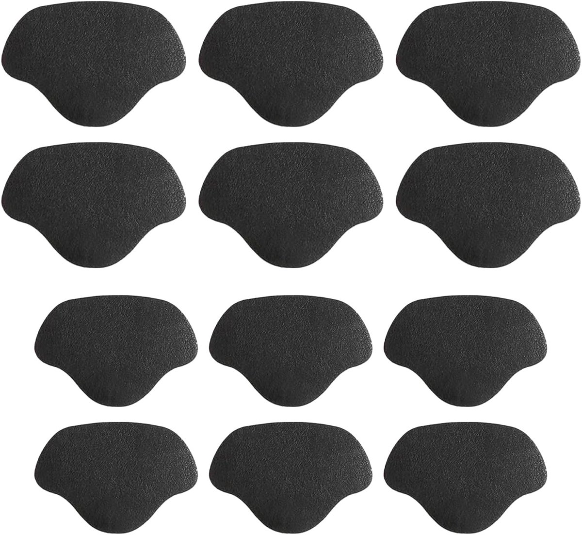 12 Stuks Zelfklevende Schoen Hak Reparatie Patches voor Sneakers en Leren Hakken, Ideaal voor Beschadigde Hakken en Comfortabele Inlegzolen