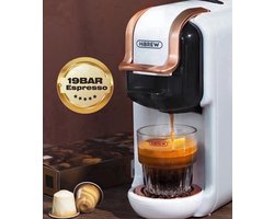 Coffee Machine - Nespresso Koffiemachine - Espresso - Maker - ijskoffie - 5 in 1 - Zwart