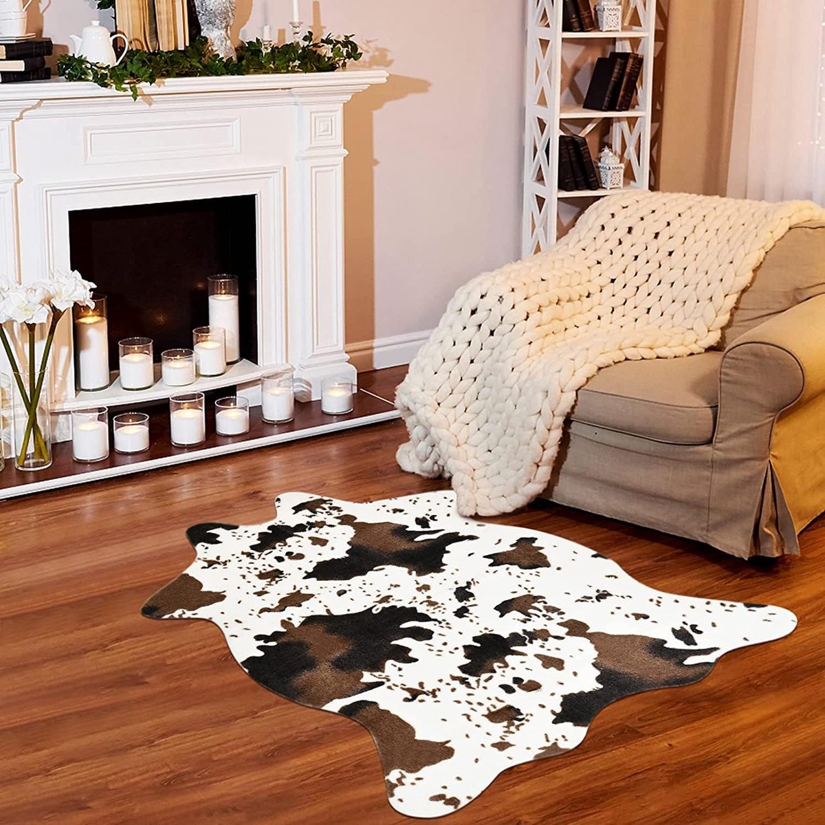 Vloerkleed - 110 x 75 cm - Polyester - Antislip