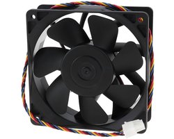 4-Pins Vierkante Computer Koelventilator DC 12V 4.50A 120x120x38mm Geschikt voor Antminer S19k Pro en S21, Hoge Prestaties en Betrouwbaarheid