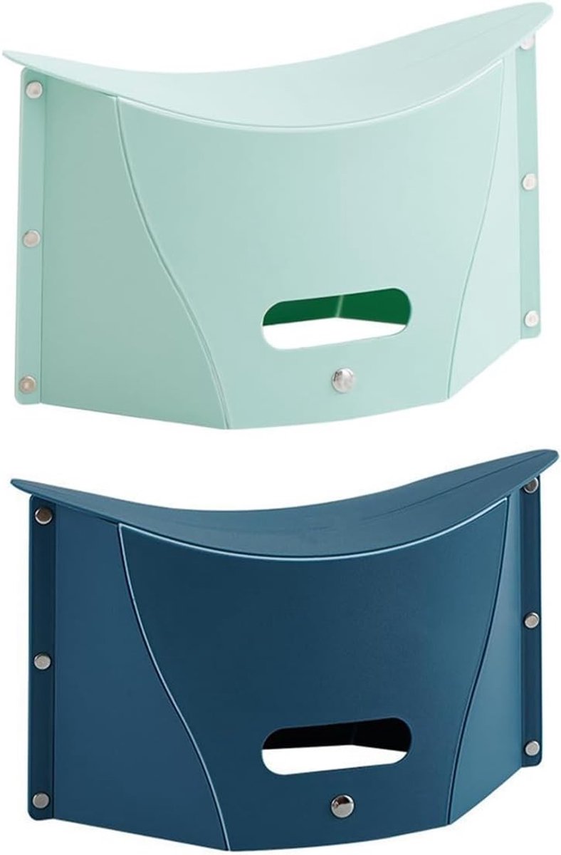 Multifunctionele opvouwbare kruk van karton, draagbare plastic kruk en draagmand voor buiten, kamperen, vissen, grillen en winkelen