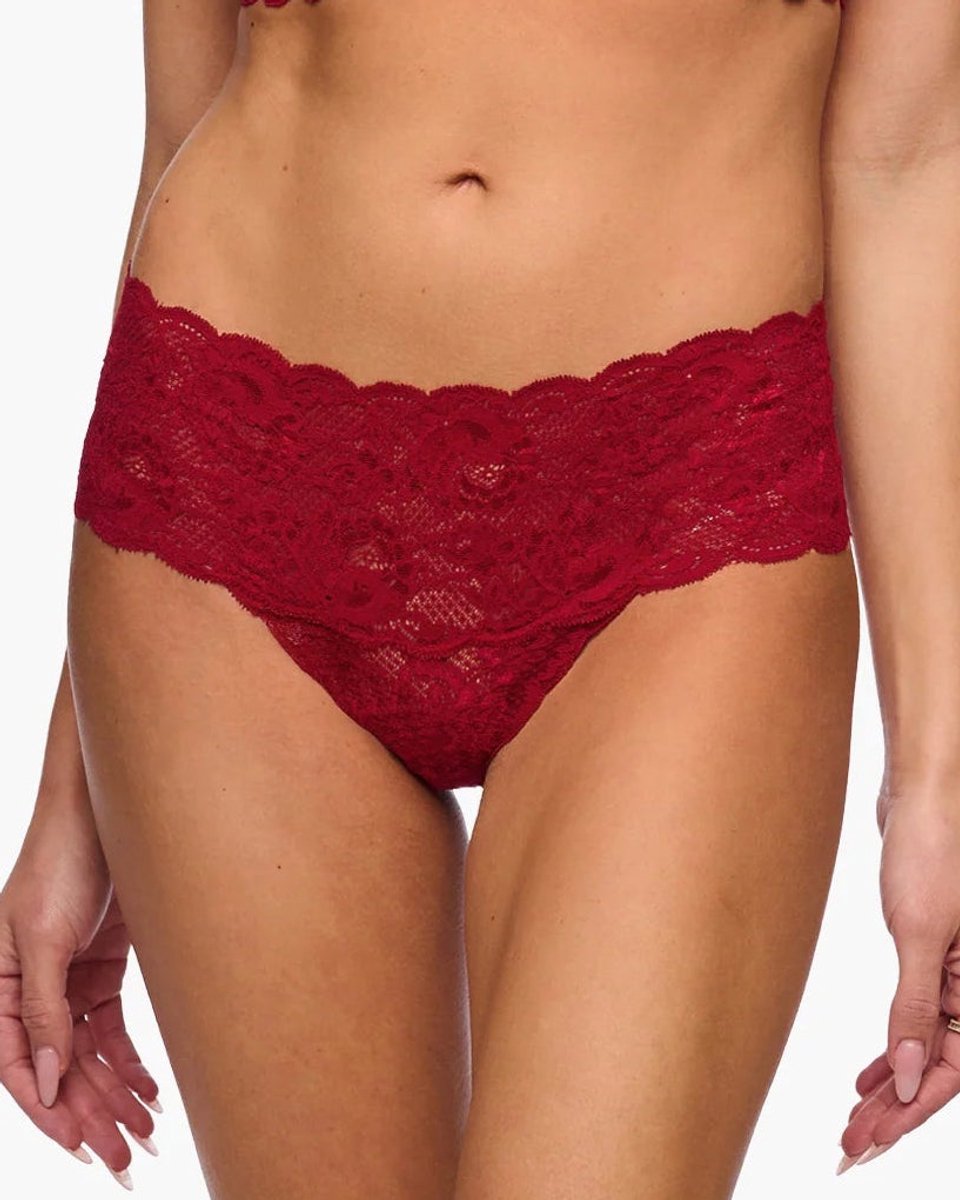 Cosabella - NSN Comfie String Sindoor Red - maat L/XL - Rood