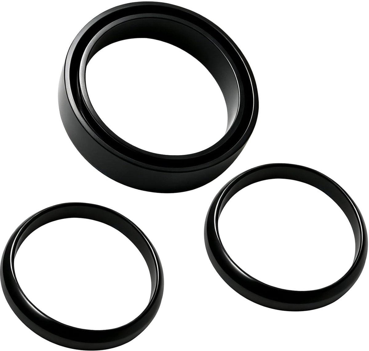 Set van 3 Rubberafdichtingen voor Inlaatspruitstuk en Carburetor, Geschikt voor Harley Big Twin 1990-2006 en Sportster XL 883/XLH 1200 1988-2006, Duurzaam en Weerbestendig