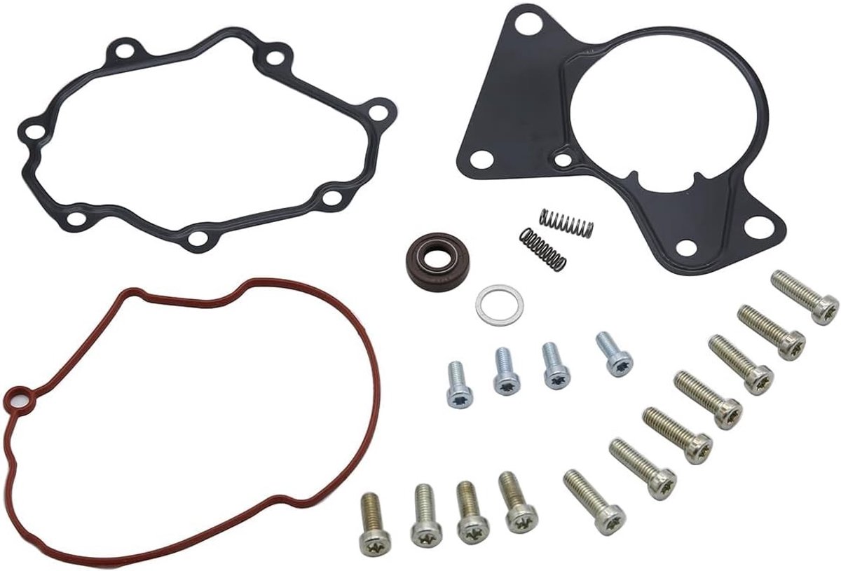 Reparatieset voor Tandem Vacuum Pomp met Brandstof- en Vacuumafdichtingen voor VW Touareg en Phaeton 2.5TDI 5.0TDI