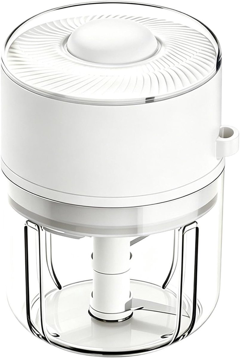 Mini elektrische knoflookhakker - keukenmachinesnijder, draagbare keukenmolen | Snelle voorbereidingstool voor ui, gember, chili, groentepuree, notenverwerking, thuisrestaurant, camping