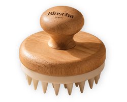 Bluscha® - Scalp Massager - Hoofdhuid Massage - Brush - Siliconen Haarborstel - Hoofdmassage - Scrub - Massage Borstel - Haar - Shampoo Brush - Haargroei - Anti Roos - Doorbloeding - Gezonder haar - Haarolie