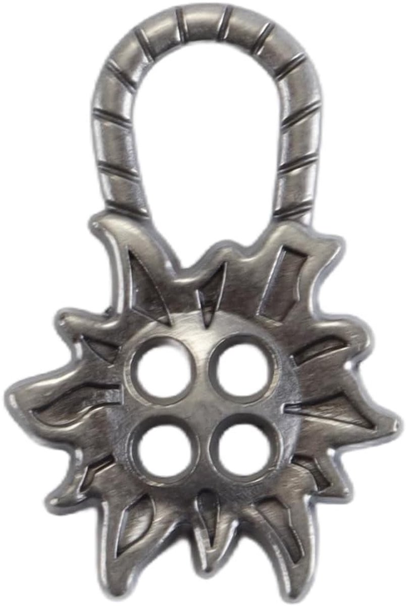 Metalen lijfjeshaken set van 10 stuks voor kostuummode, kostuumrok en kledingaccessoires (33 x 21 mm)