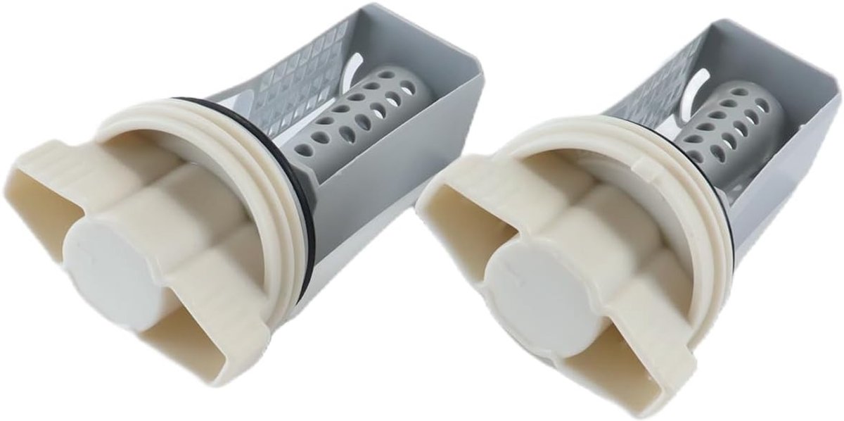 Duurzame vervangingsfilters voor afvoerpompen - 2 stuks, geschikt voor wasmachines en accessoires, 15695C