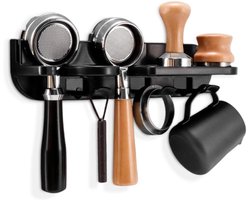 Professionele 58 mm Koffietamper Station – Accessoire voor Filterhouder, Barista Gereedschap en Espresso Organiser met Wandmontage