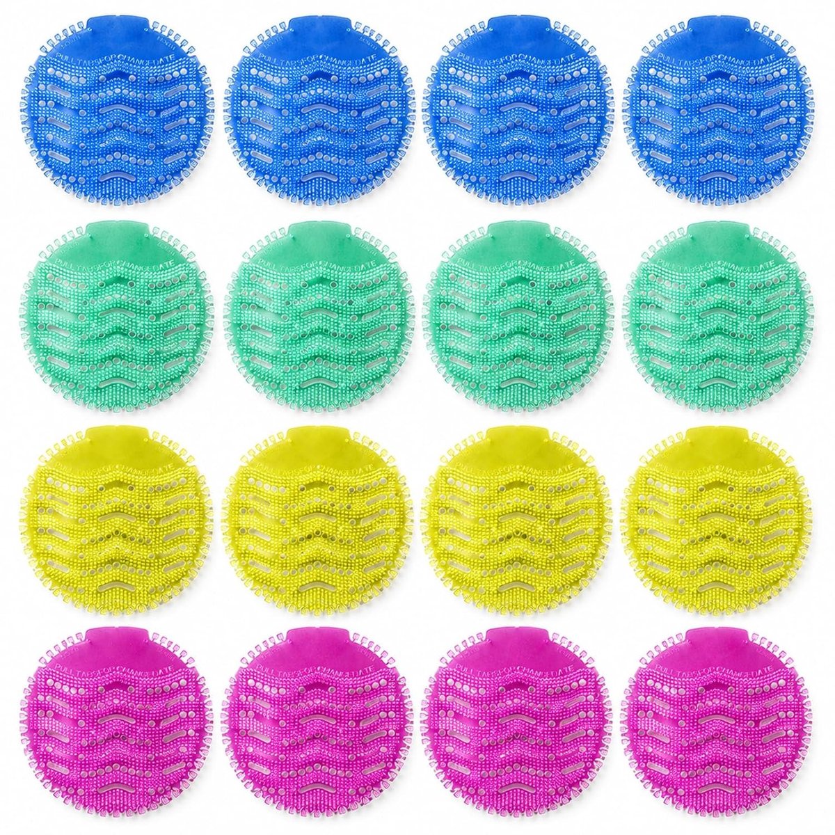 Urinal Strainer met Geur, Pissoir Inlegmat, Splash Guard en Luchtverfrisser voor 30 Dagen Frisse Geur in Toiletten en Badkamers