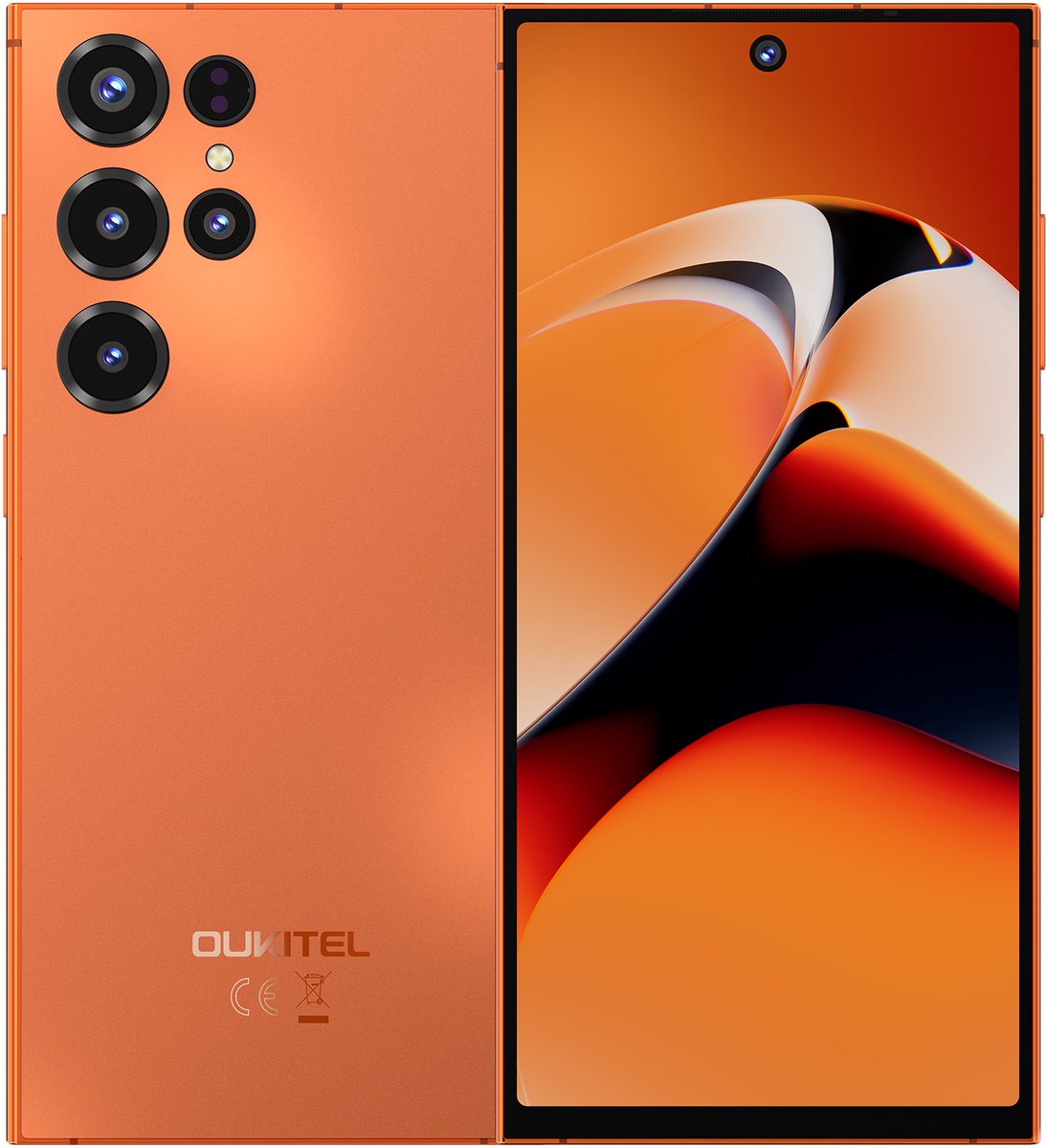 OUKITEL C67 Smartphone 24GB RAM-256GB ROM-6.73 inch 120HZ HD-64MP Camera-Android16-GPS-4G