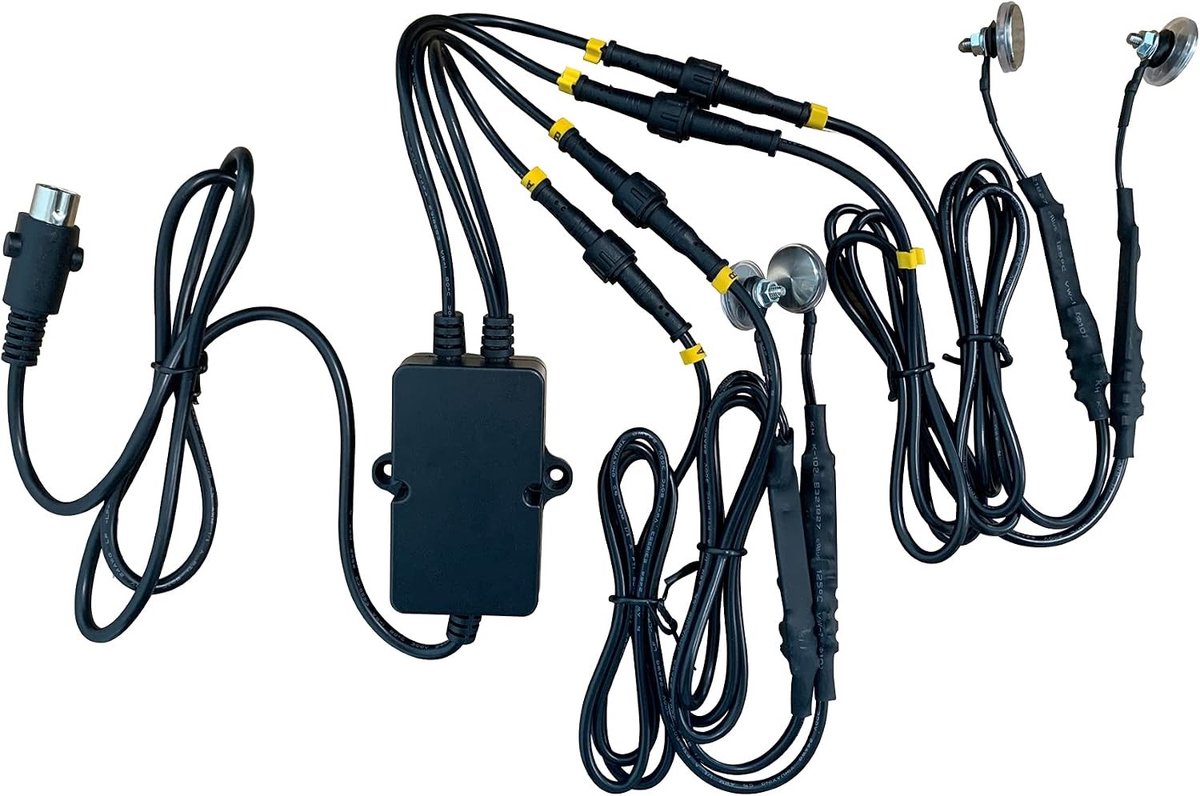 Handbediening relaxfauteuil - Zwart - 243 cm - Touch Sensor Control Box met 4 Touch Knoppen - Voor Elektrische Fauteuils