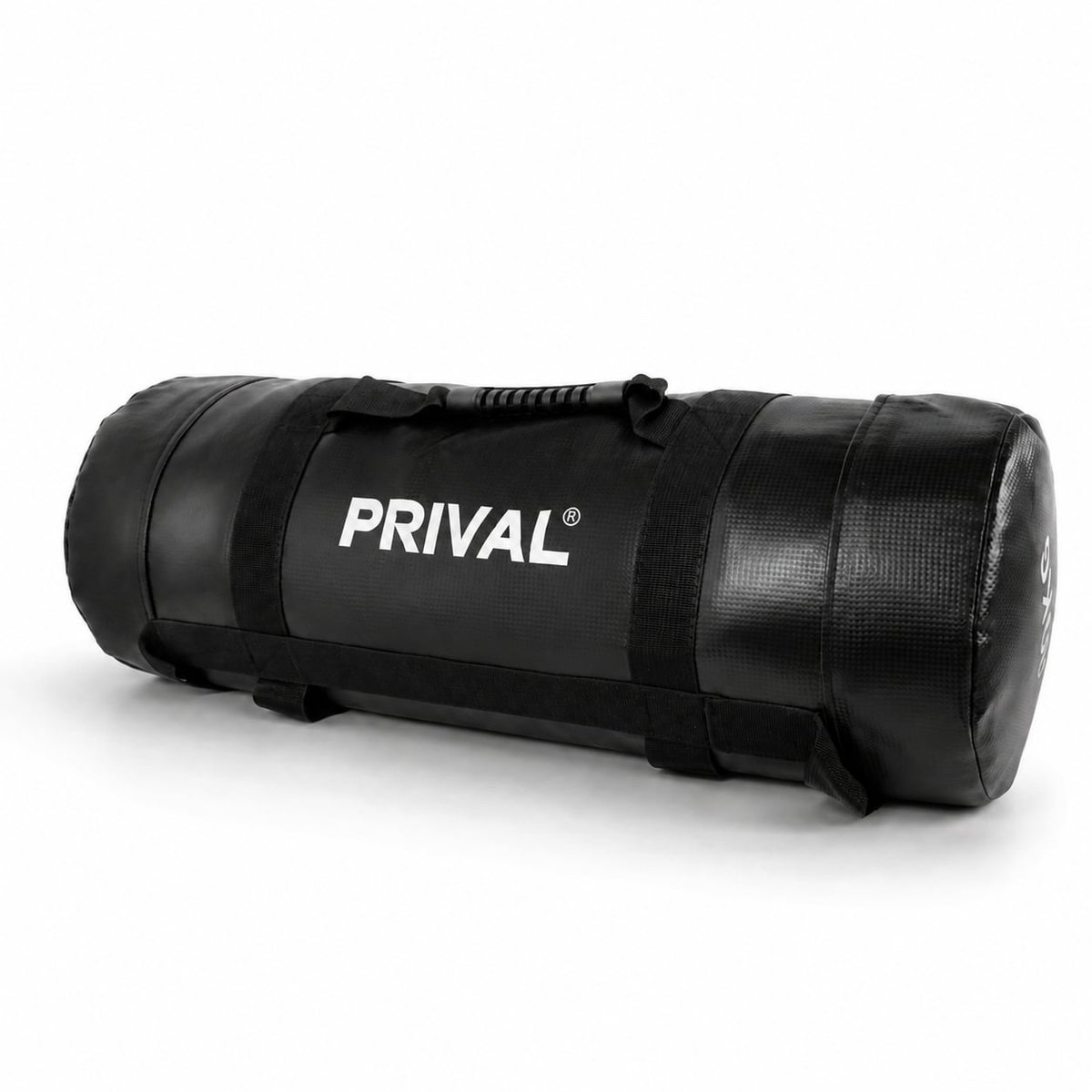 Prival Fitness Sandbag 10 kg – Power Bag met Handgrepen – Gewichtszak voor Krachttraining, Cross Training & Functional Fitness – Zwart