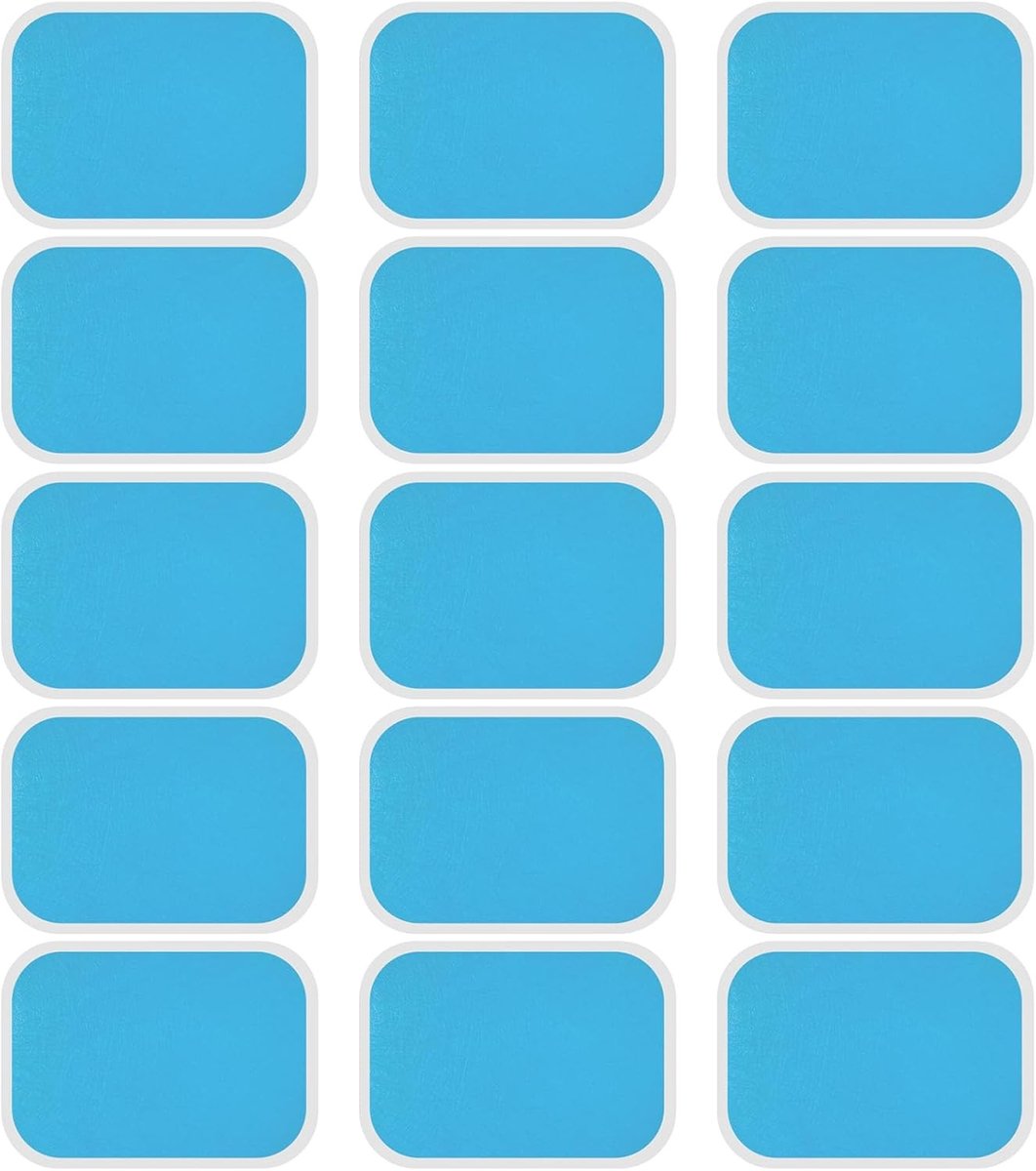 30 Stuks Zelfklevende Hydrogel Pads voor Fitness en Massage, 40x60mm, Ideaal voor Spierherstel en Pijnverlichting