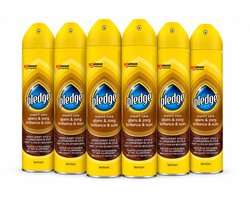 Pledge Glans & Zorg Classic Meubelspray – 6 x 300 ml – 1,8 Liter – Voordeelverpakking