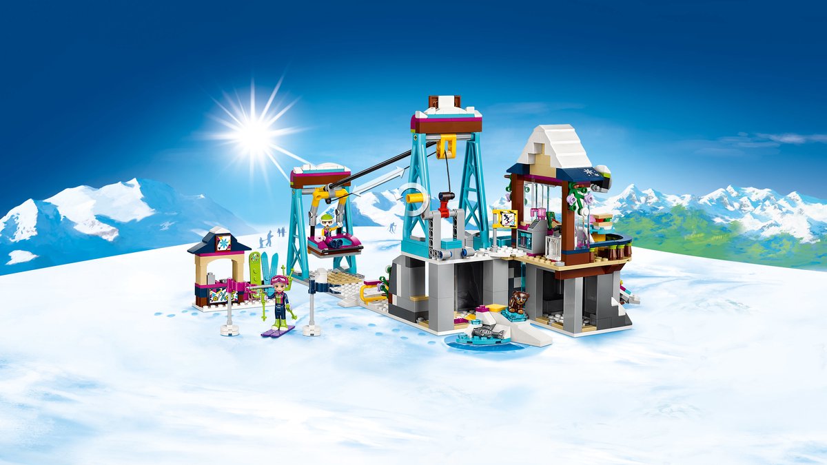 LEGO Friends Wintersport Skilift - 41324 — afbeelding 3