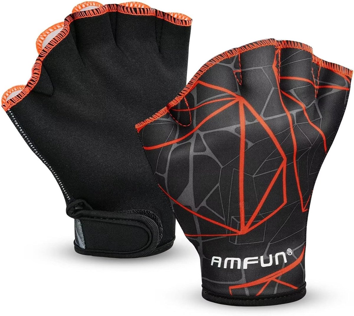 Zwemhandschoenen voor Watertraining, Verbeter Grip en Techniek met Peddels