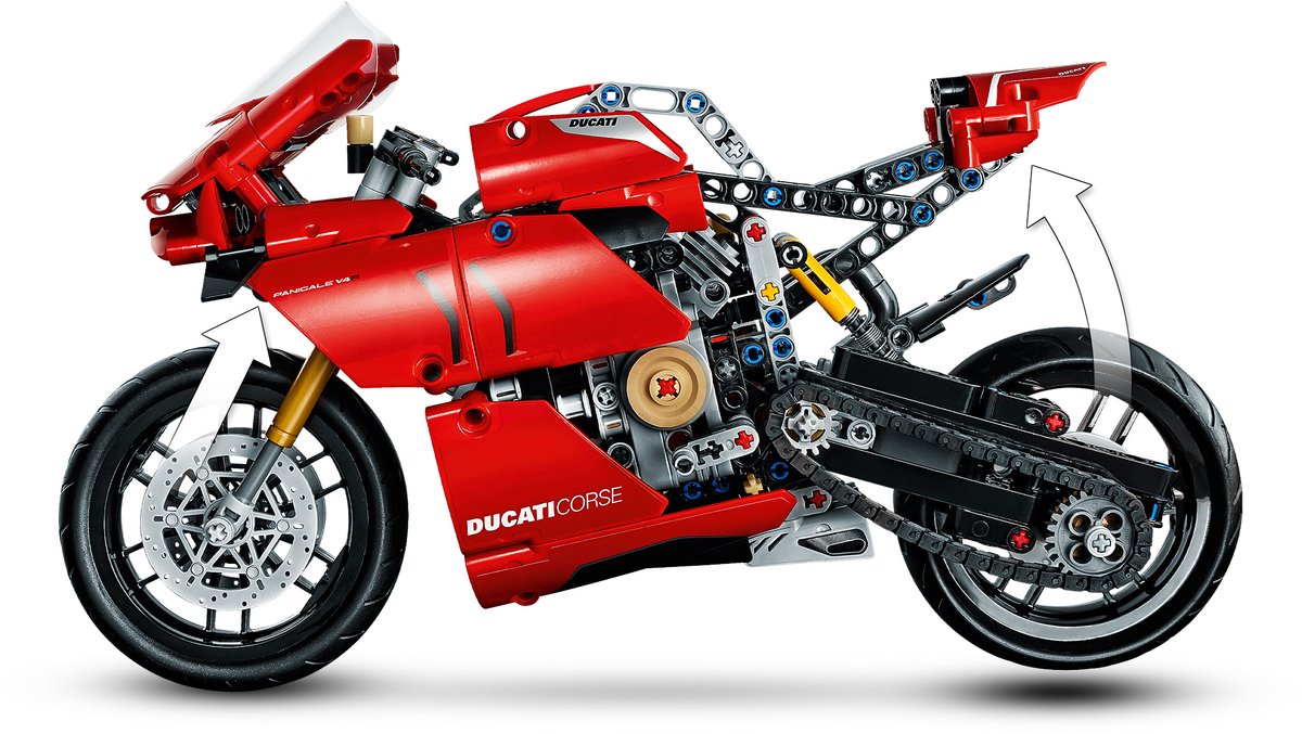 LEGO Technic Ducati Panigale V4 R 42107 — afbeelding 6