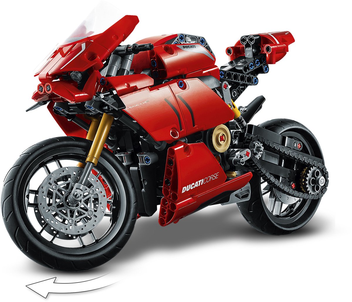 LEGO Technic Ducati Panigale V4 R 42107 — afbeelding 15