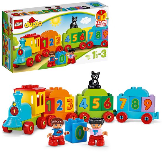 LEGO DUPLO Getallentrein - 10847 van Lego. — afbeelding 4