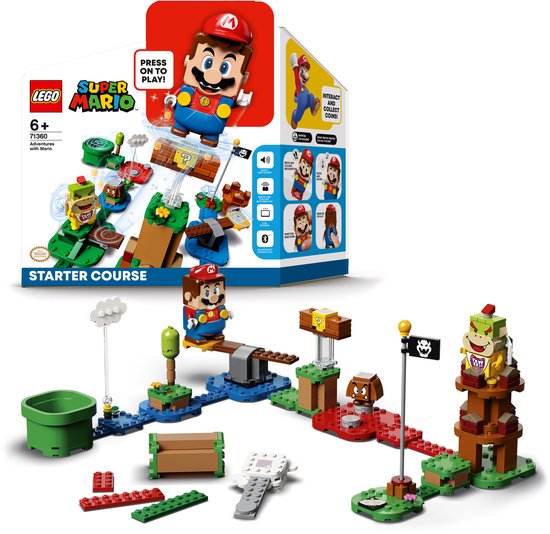 LEGO Super Mario Avonturen met Mario startset 71360.