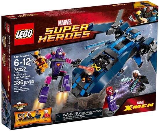 LEGO Marvel Super Heroes X-Men vs. The Sentinel, Bouwpakket, 6 jaar, 336 stuk(s)