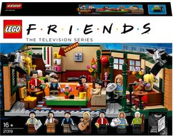 LEGO 21319 Ideas Central Perk Friends tv-show serie met iconische caféstudio en 7 minifiguren 25e jubilieum verzamelset