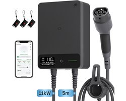 dé Laadpaal 11kW 3 fase Type 2
