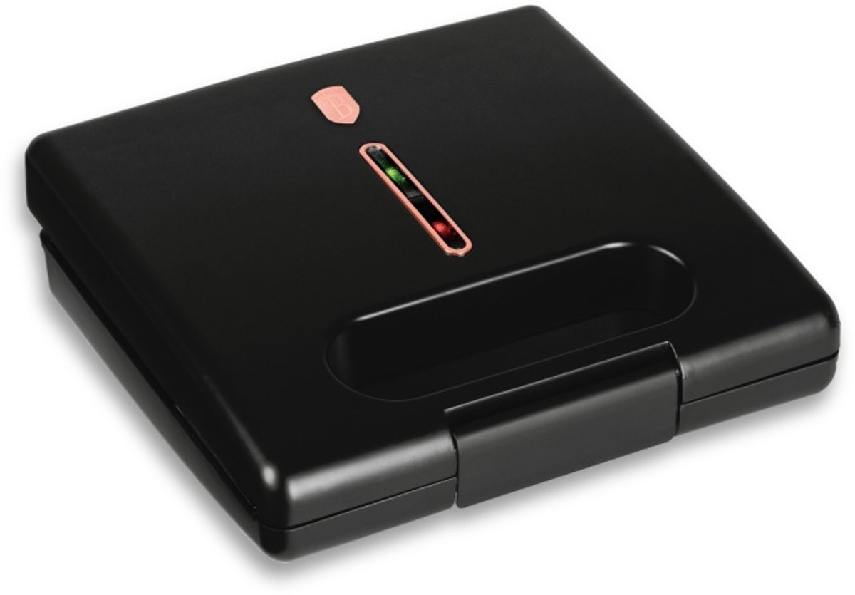 3-in-1-tosti-apparaat met afneembare platen uit de Black Rose Collection
