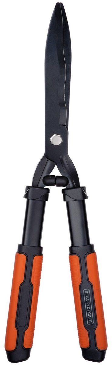 BLACK+DECKER Heggenschaar - Golvende Stalen Bladen - 53 CM - Zwart/ Oranje van BLACK+DECKER — afbeelding 2