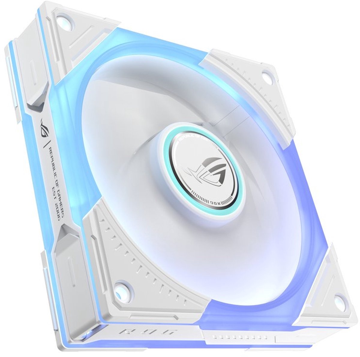 ASUS ROG Eurux GR120 ARGB - Behuizingsventilator - 120mm PWM - ARGB Verlichting - Wit