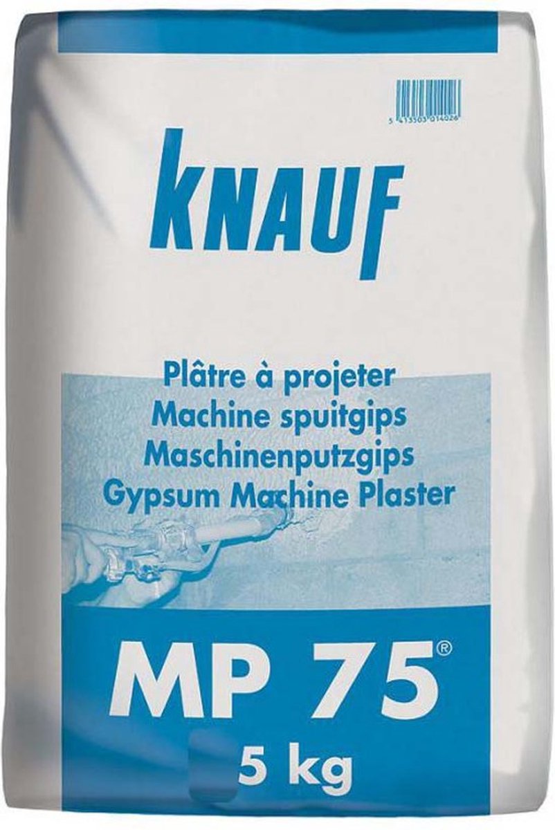 Knauf MP 75 - Machinepleister voor wanden en plafonds - 5 kg