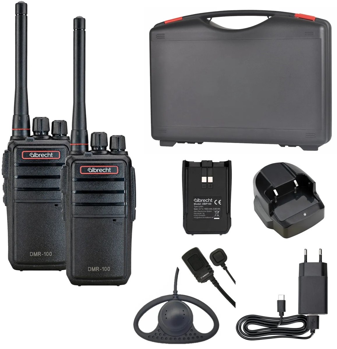 Albrecht DMR-100 29510.S2 PMR-portofoon